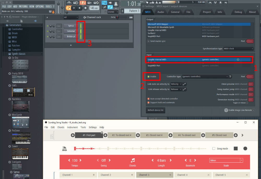 How to use Sundog with FL Studio